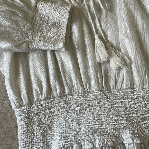 SOLD- ROLLER RABBIT Fiorella Metallic Dress - Picture 12 of 12